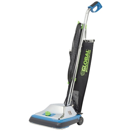 Global Industrial Upright Vacuum, 12 Cleaning Path 641287